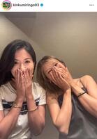 金田久美子インスタグラム（ｋｉｎｋｕｍｉｒｉｎｇｏ９３）より