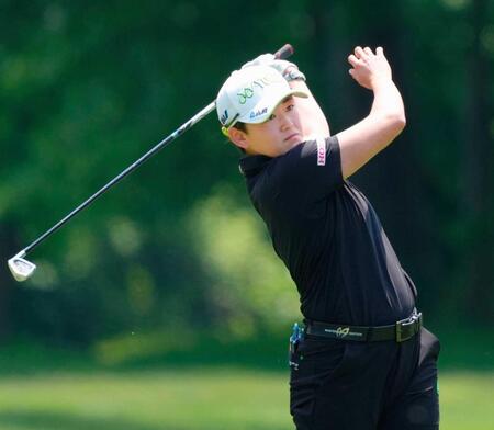 岩井明愛　６打差２４位浮上　積極的なゴルフでリカバリー成功　上位進出へ最終ラウンド「攻められれば」