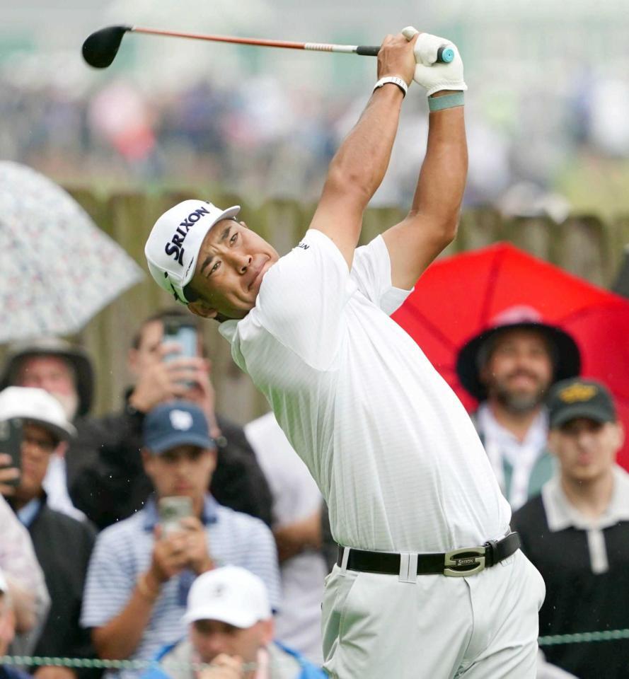 　通算１４オーバーで６３位に後退した松山英樹（共同）