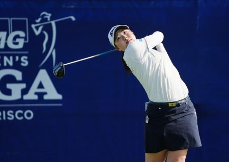 竹田麗央３位、岩井千怜ら７位　全米女子プロゴルフ第１日
