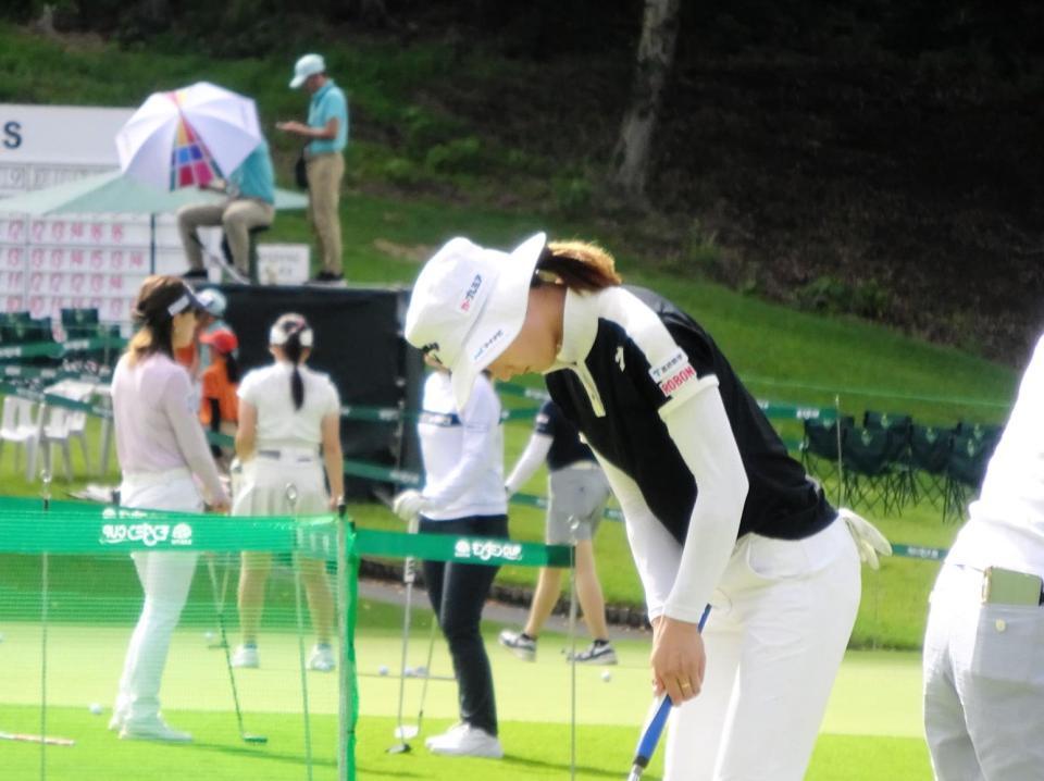 　予選突破でポイント積み上げを目指す青木香奈子