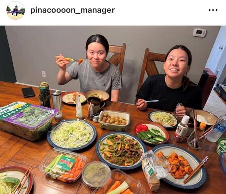 　渋野日向子マネジャーのインスタグラム（ｐｉｎａｃｏｏｏｏｎ＿ｍａｎａｇｅｒ）より