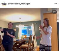 　渋野日向子マネジャーのインスタグラム（ｐｉｎａｃｏｏｏｏｎ＿ｍａｎａｇｅｒ）より