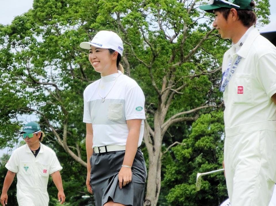 　好発進に笑顔の上野菜々子