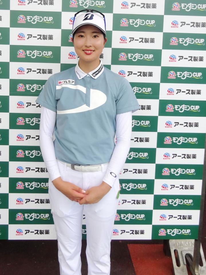 　ツアー４戦目で初の決勝進出を果たした福田萌維