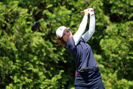 古江彩佳、安ナリン組が９位浮上　米女子ゴルフのダウ選手権第２日