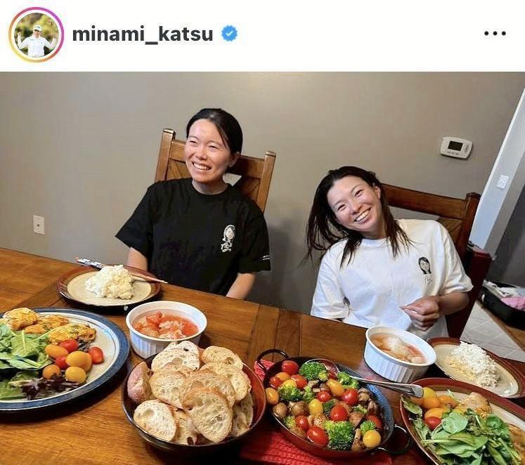 勝みなみのインスタグラム（＠ｍｉｎａｍｉ＿ｋａｔｓｕ）から