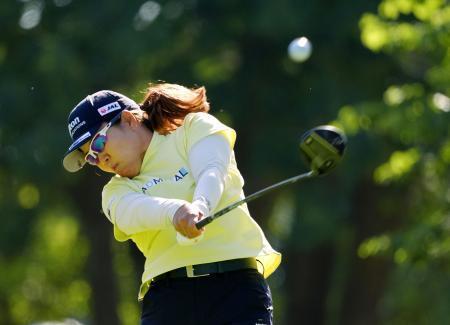 竹田６７で７位、畑岡１８位　エビアンゴルフ第２日