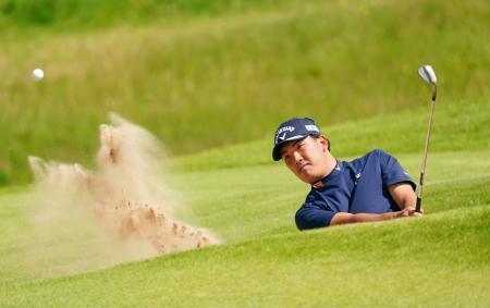 松山英樹、河本力らが最終調整　全英ゴルフ、１７日開幕