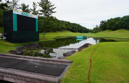 　１８日の大会開催が決まったコース