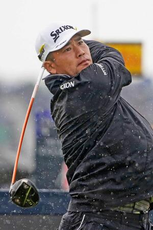 松山英樹　出遅れ９７位　悪条件重なり難コースに苦戦　後半立て直すも精度に狂い「いいショットが打てず苦しんだ」