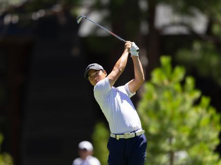 　得点制で争うバラクーダ選手権で２９位だった桂川有人＝２０日（ゲッティ＝共同）