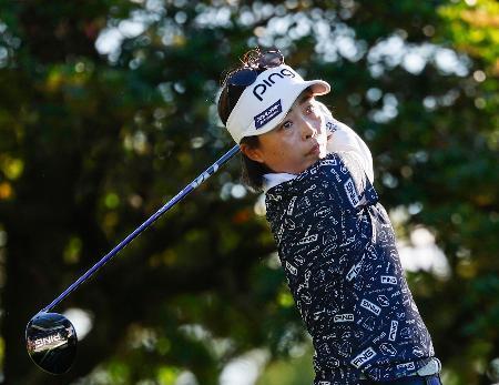 　第３日、通算１１アンダーで首位の一ノ瀬優希＝ザ・クイーンズヒルＧＣ