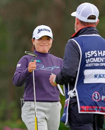 勝みなみ　６位浮上！米ツアー初優勝へ好位置につける「順位を上げるため、どれだけ伸ばせるか。自分との戦い」