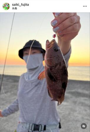 　藤田さいきインスタグラム（ｓａｉｋｉ＿ｆｕｊｉｔａ）より