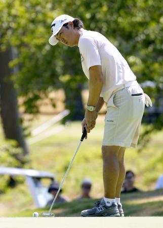 能登復興へ慈善ゴルフ　石川遼らが女子とペアマッチ