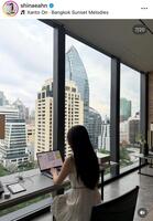 　アン・シネのインスタグラム（＠ｓｈｉｎａｅａｈｎ）より