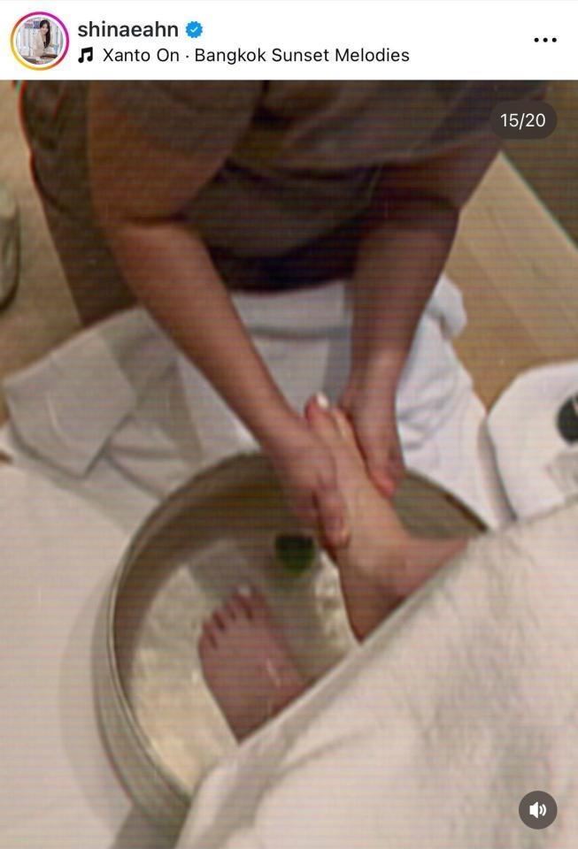 　アン・シネのインスタグラム（＠ｓｈｉｎａｅａｈｎ）より