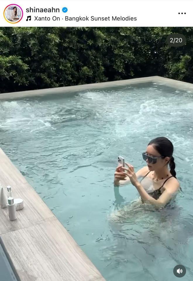 　アン・シネのインスタグラム（＠ｓｈｉｎａｅａｈｎ）より