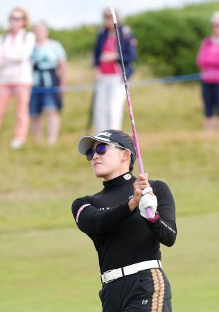 岩井千怜、西郷真央らがスタート　全英女子ゴルフ第３日