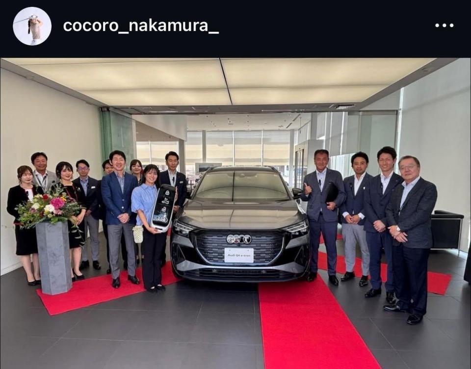 中村心インスタグラム（ｃｏｃｏｒｏ＿ｎａｋａｍｕｒａ＿）より