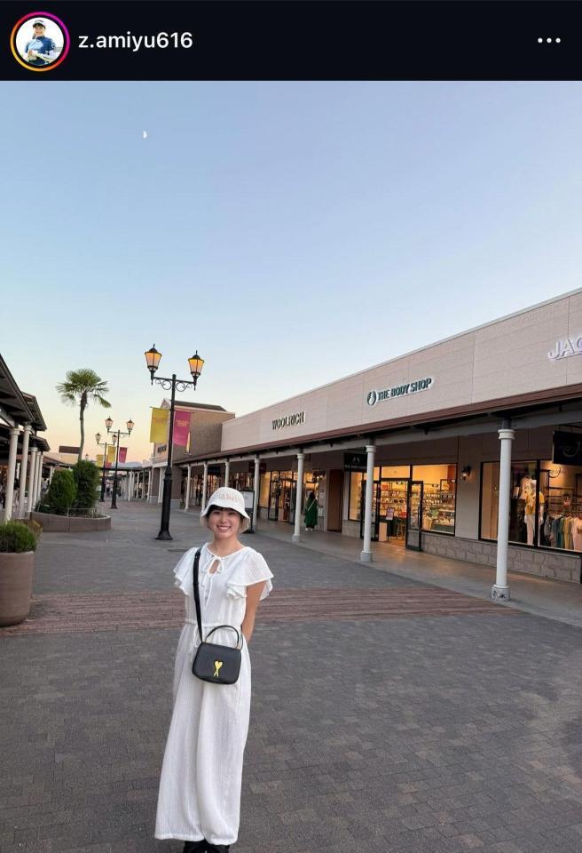 尾関彩美悠インスタグラム（ｚ．ａｍｉｙｕ６１６）より