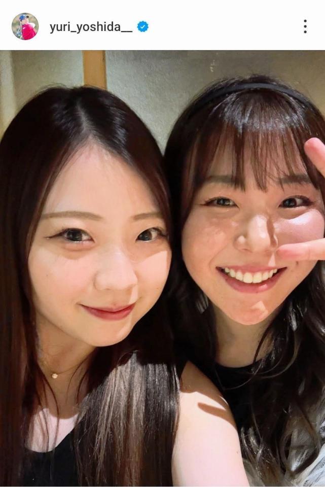 　吉田優利のインスタグラム（＠ｙｕｒｉ＿ｙｏｓｈｉｄａ＿）から