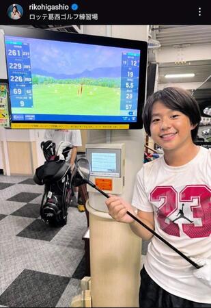 東尾理子のインスタグラム＠ｒｉｋｏｈｉｇａｓｈｉｏから