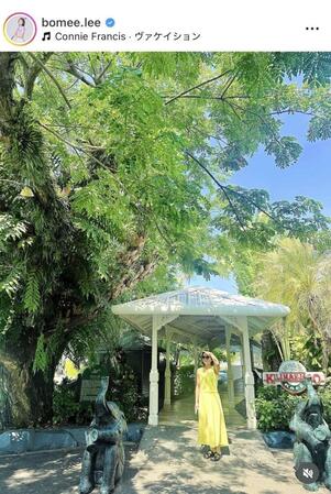 イ・ボミさんのインスタグラム＠ｂｏｍｅｅ．ｌｅｅより