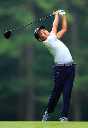 　４アンダーで５５位の福井誠ノ介