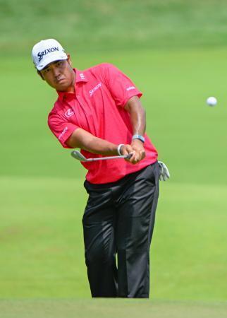 米男子ゴルフ、松山は４位　ＰＯ第２戦、ＢＭＷ選手権第２日