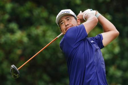 松山英樹は２１位、首位と８打差　米男子ゴルフ最終戦第１日