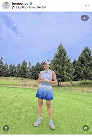 　イ・ボミさんのインスタグラム＠ｂｏｍｅｅ．ｌｅｅより