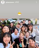 渋野日向子のインスタグラム（＠ｐｉｎａｃｏｏｏｏｎ）から