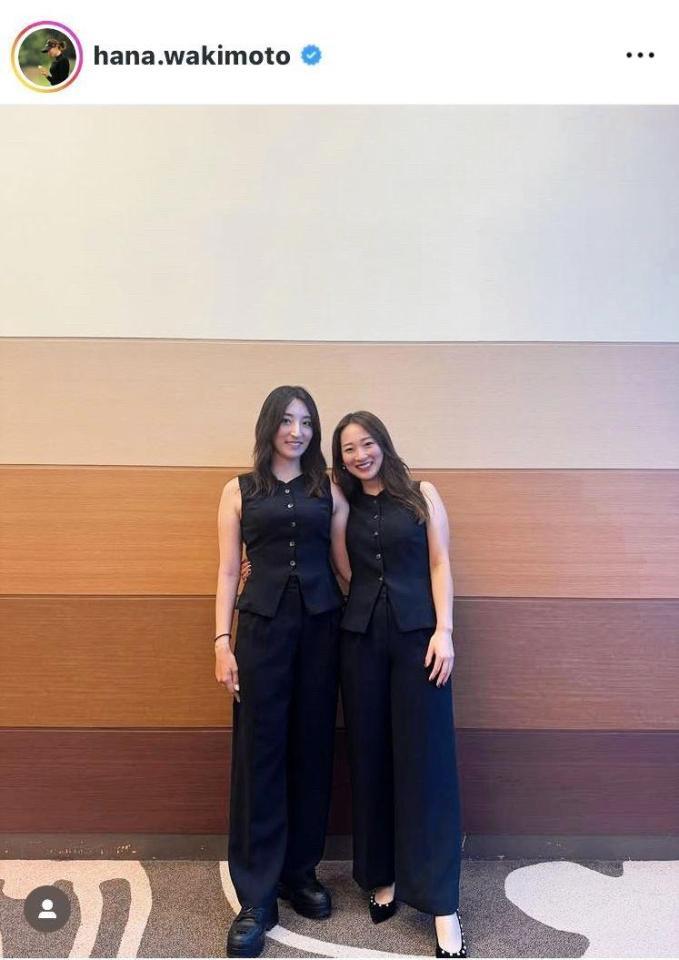 　脇元華のインスタグラム（＠ｈａｎａ．ｗａｋｉｍｏｔｏ）から