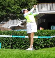 　ディフェンディングチャンピオンの桑木志帆