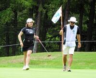 　午前組首位スタートの永井花奈