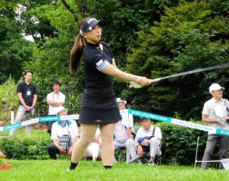 　逆転での初優勝を狙う大出瑞月