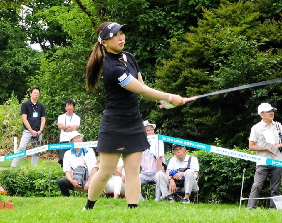 　逆転での初優勝を狙う大出瑞月