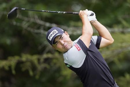 蝉川泰果、長野泰雅が首位発進　男子ゴルフ第１日