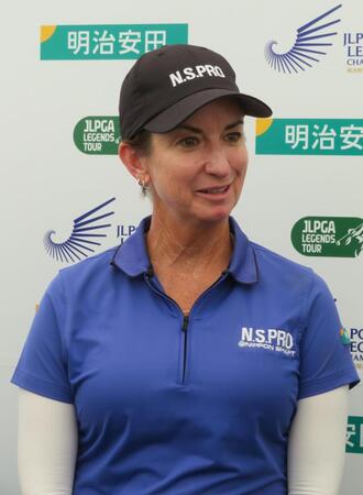 　戦いを振り返るカリー・ウェブ