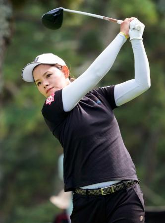 　第１日、３アンダーの森井あやめ＝大洗ＧＣ