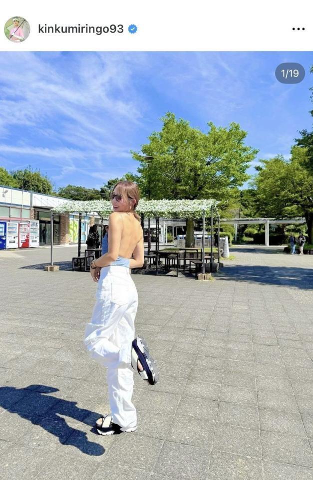 金田久美子のインスタグラム＠ｋｉｎｋｕｍｉｒｉｎｇｏ９３より