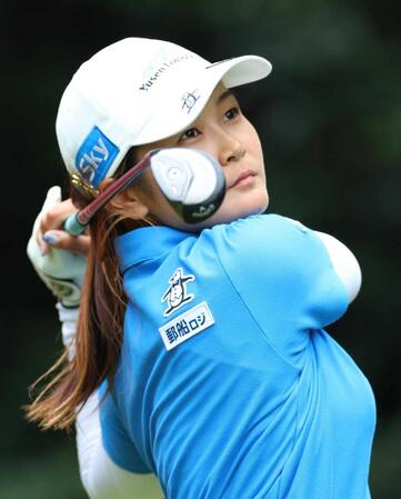 神谷そら 首位タイ並んだ 苦手コースも絶好調!バーディー量産「自分でも訳が分からない」