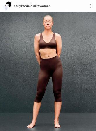 　ネリー・コルダのインスタグラム（ｎｅｌｌｙｋｏｒｄａ）より