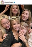 金田久美子インスタグラム（ｋｉｎｋｕｍｉｒｉｎｇｏ９３）より