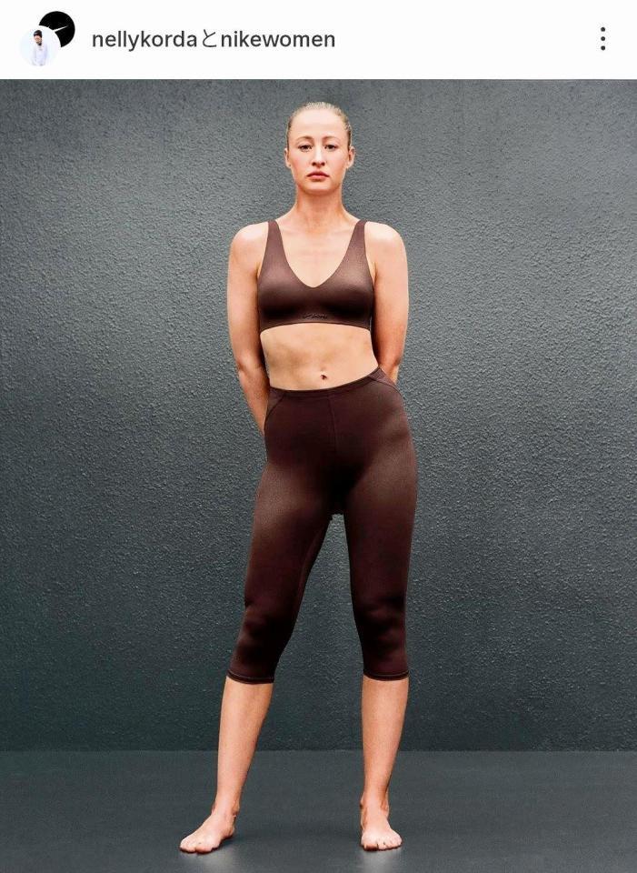 　ネリー・コルダのインスタグラム（ｎｅｌｌｙｋｏｒｄａ）より