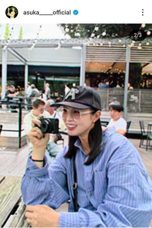 　柏原明日架のインスタグラム（＠ａｓｕｋａ＿＿＿＿＿ｏｆｆｉｃｉａｌ）から