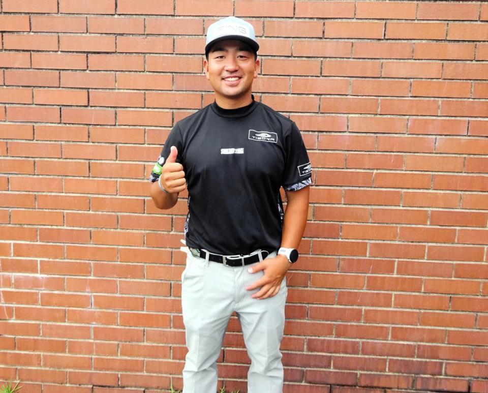 　６６の好スコアで回った森山友貴