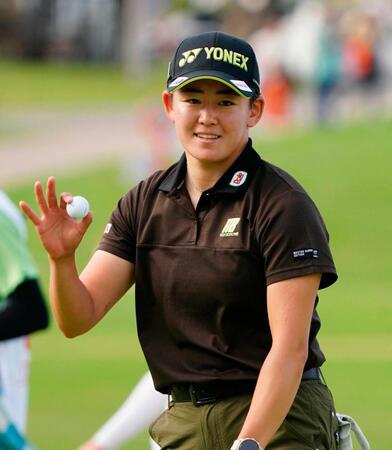 岩井明愛が首位発進　さえたドライバーに自身も驚き「こんなスコアが出るとは思っていなかった」